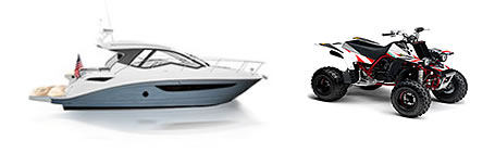Boats and ATVs